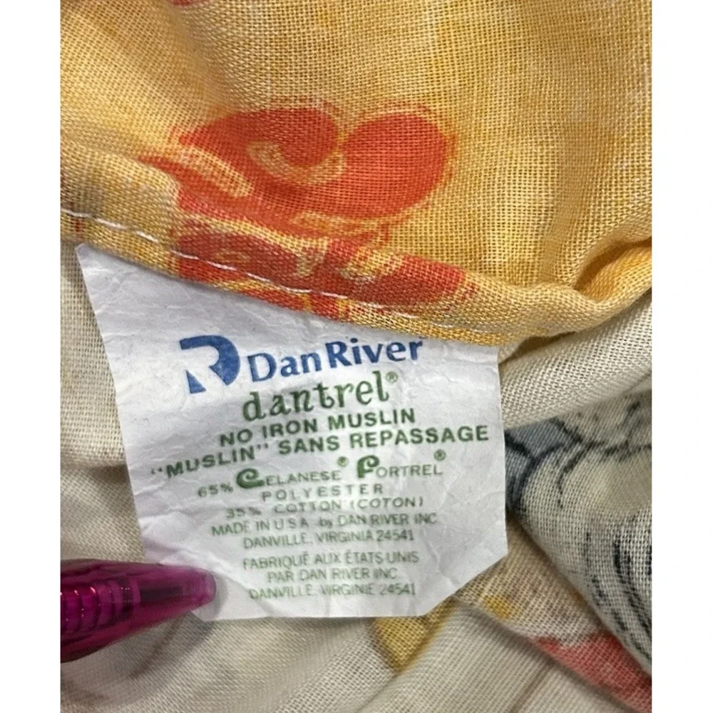 Vintage Shirt Tales‎ Kid Twin Bed Fitted Sheet 1980 Hallmark Brand Dan River